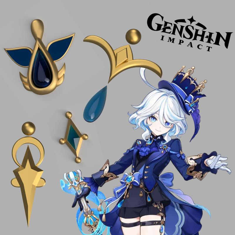 Furina Hat Accessories Genshin Impact Cosplay