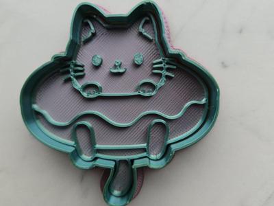 Cat Donut Cookie Cutter Sand Play-doh Dough Fun