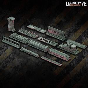DarkHyve Assault – Crossbeams & Pillars