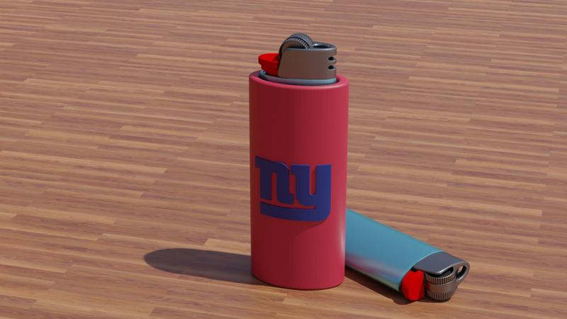 New York Giants Bic Lighter Case