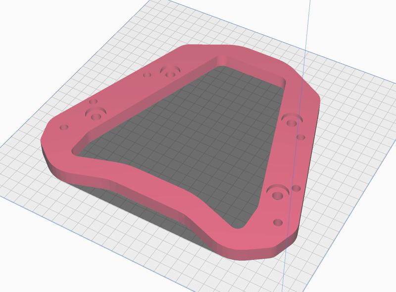 VFR 1200 F or FD 2010-2016 shad case adapter plate