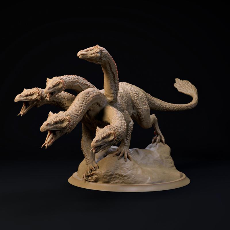 Hydra 32mm pre-supported hydra creature