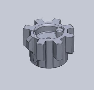 Bolt Face Prusa Knob