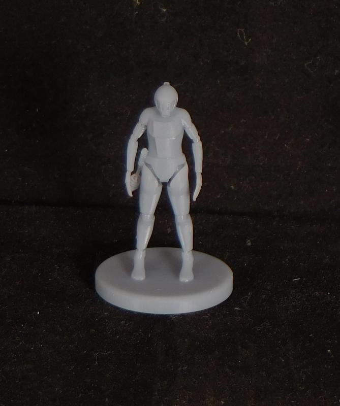 Science Fiction Sentry Bot One Miniature