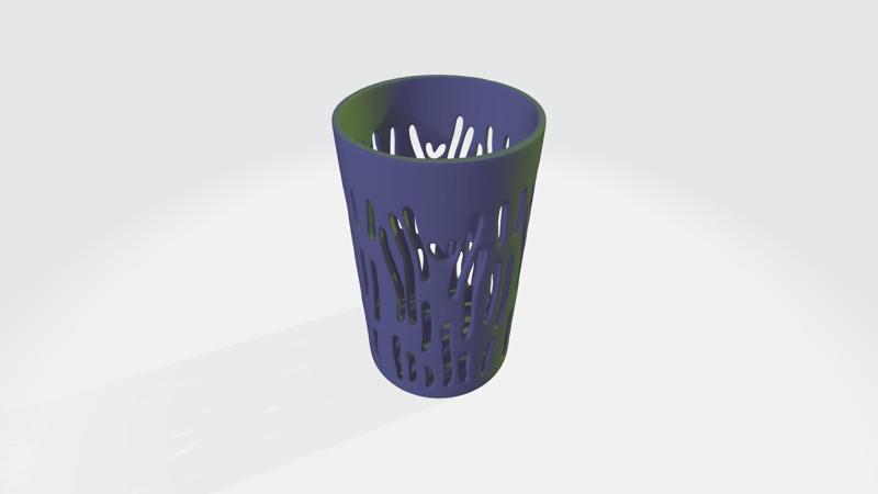 Vase cheese design - 3d printable