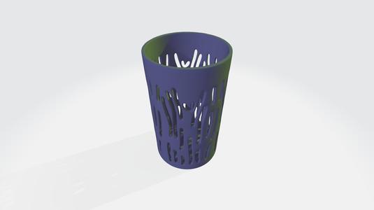 Vase cheese design - 3d printable