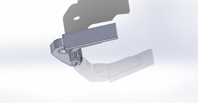 Fuel door popper