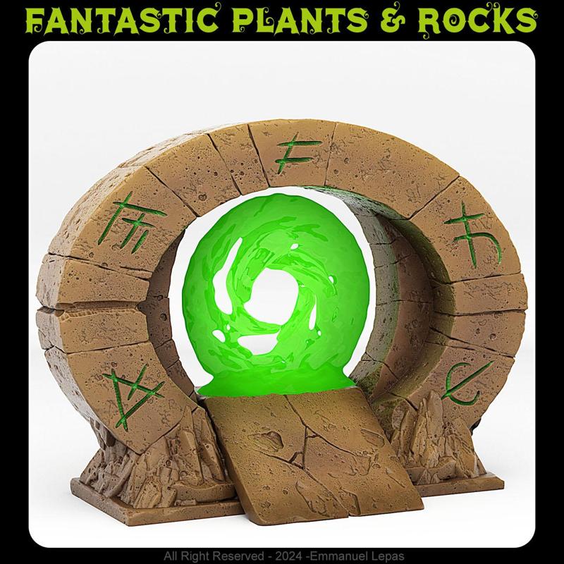 ILLUMINATI PORTAL WITH ITS IRIS EFFECT