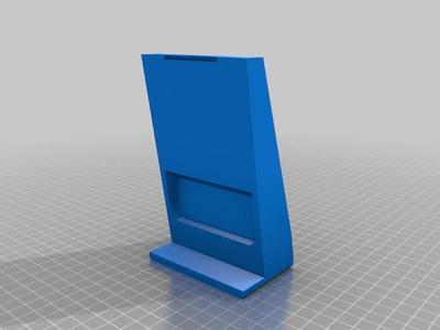 Wireless charger and phone holder for Ikea Malm