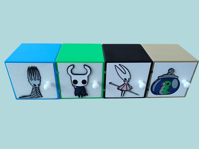 Hollow Knight/Silksong organizer boxes
