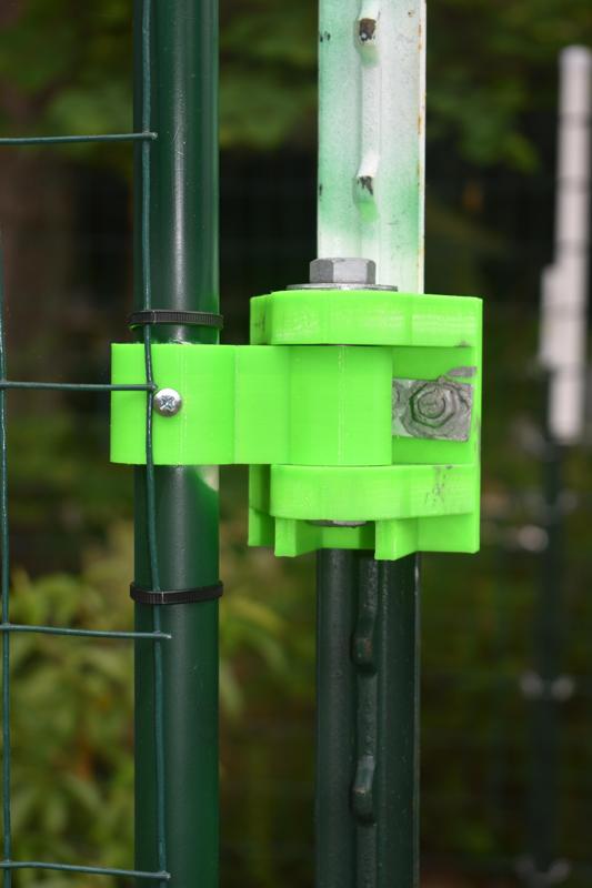 T-Post Hinge Support & Hinge