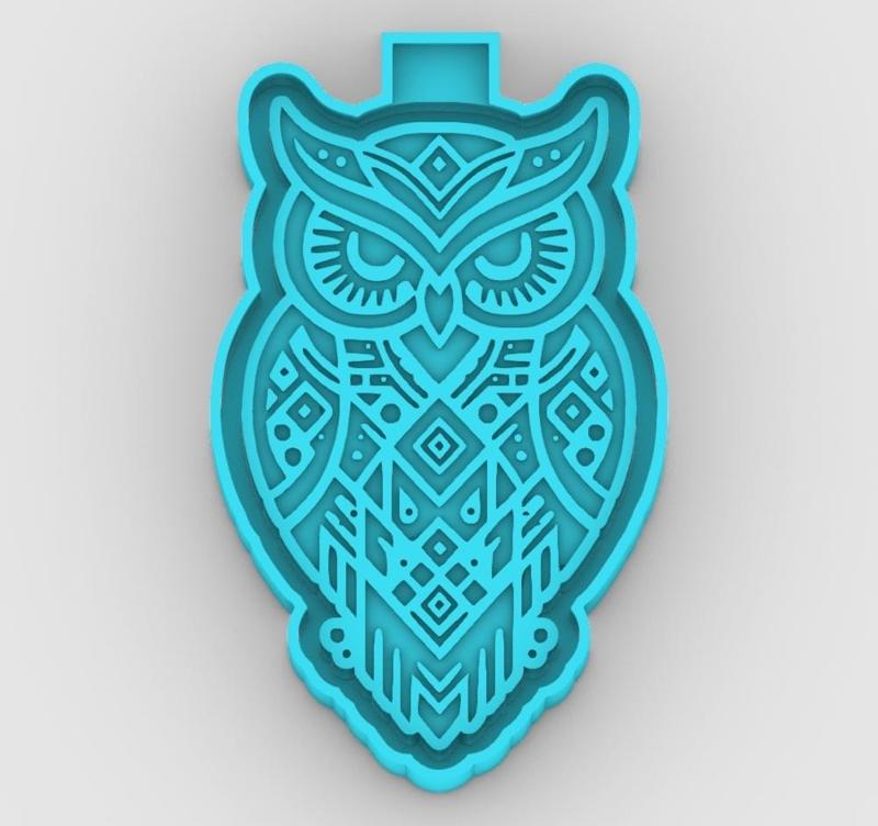 buo aztek 181639 - freshie mold - STL for silicone mold