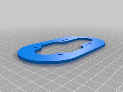 Universal Truck Drop - Through Mount Template STL
