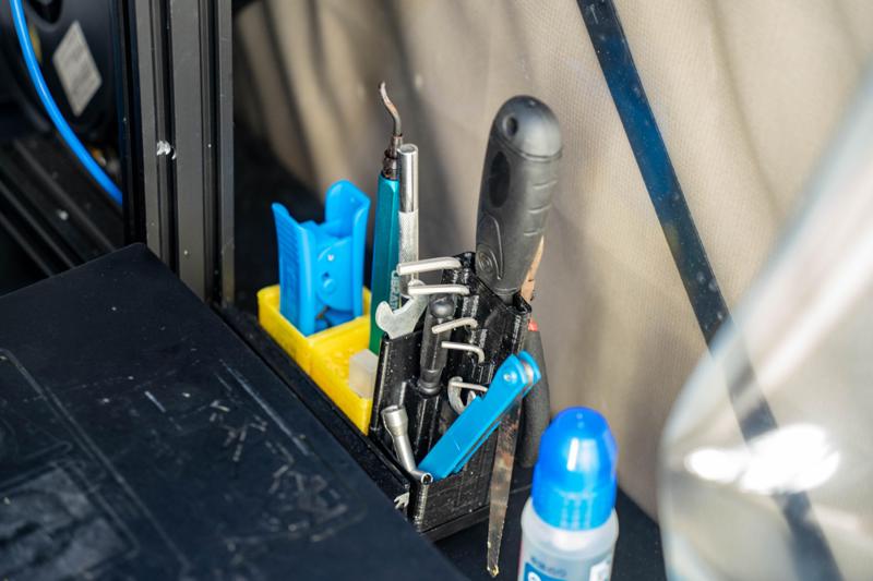 1x1 Gridfinity Ender Tools Side-Mount