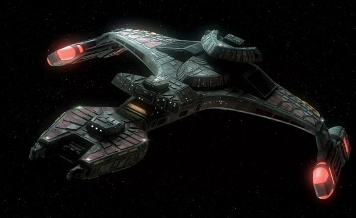 Klingon Vor'cha-class battle cruiser star trek ship