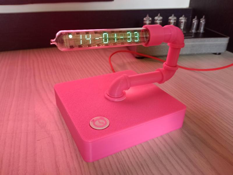 IV-18 VFD Clock with alarm