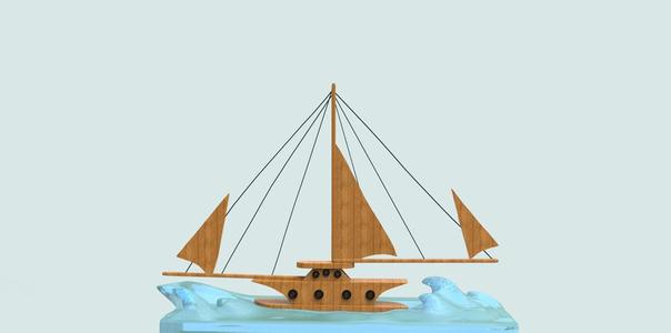 Antique ship