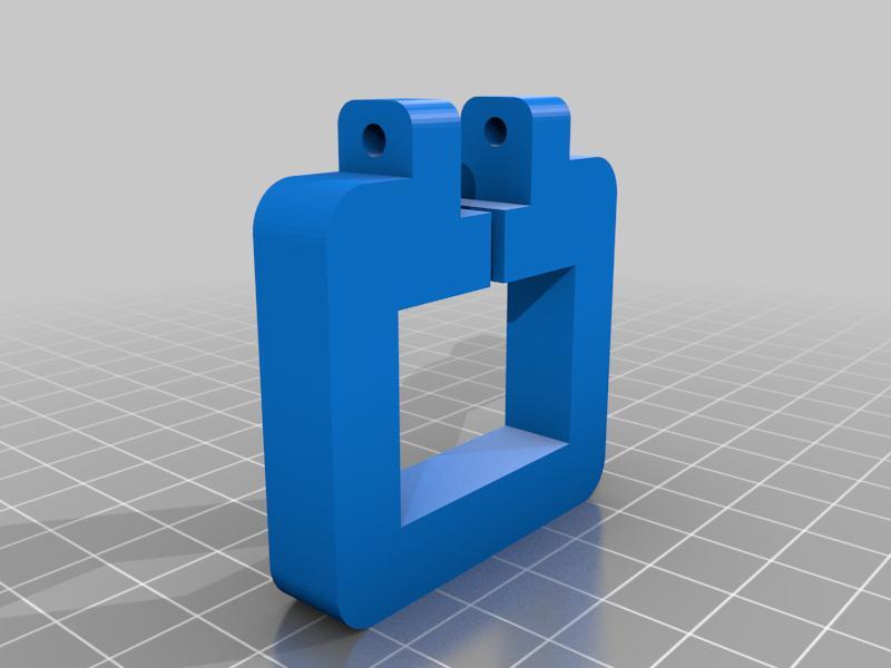 Flip up extruder fan for Geetech i3 Pro b