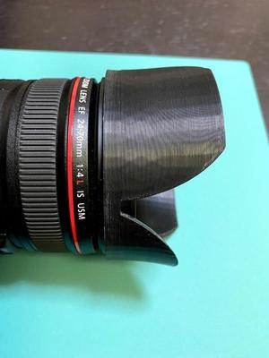 Canon lens hood