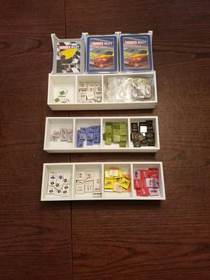 Thunder Alley Board Game Organizer