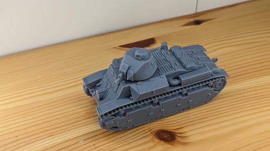 Medium Tank Renault D2 (France, WW2)
