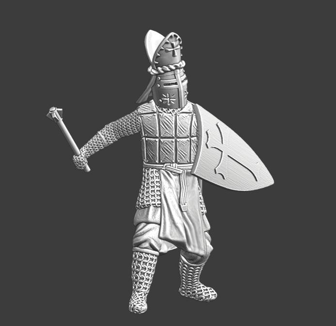 Medieval Warrior Bishop - Bishop of Dorpat