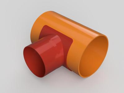 Pipe side plug [with Fusion 360 source]
