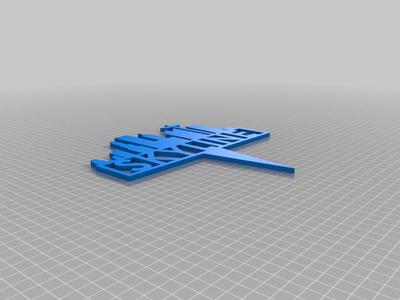 Skyline plant sign