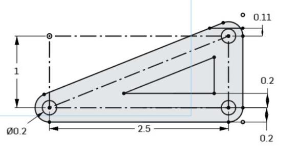 Poly3 15" Wheel Base Brace