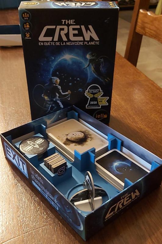 Insert boardgame The Crew