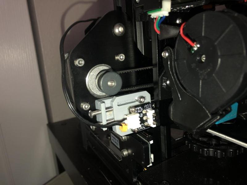 3DFused X axis limit switch and endrail mk2