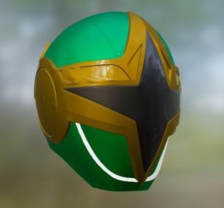 POWER RANGER GREEN SAMURAI NINJA STORM POWER RANGER GREEN HELMET