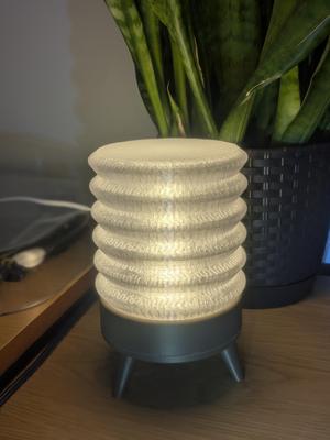 Retro futuristic LED lamp