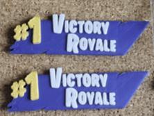 Victory Royale / Fortnite logo/Pin