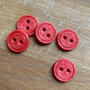 Simple button 15.5mm diameter 