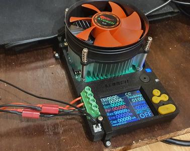 Atorch DL24 Electronic Load case Modyfication (Fixing, BT LED)