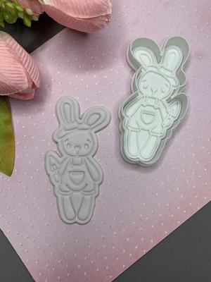 Easter Bunny Cookie Cutter And Stamp