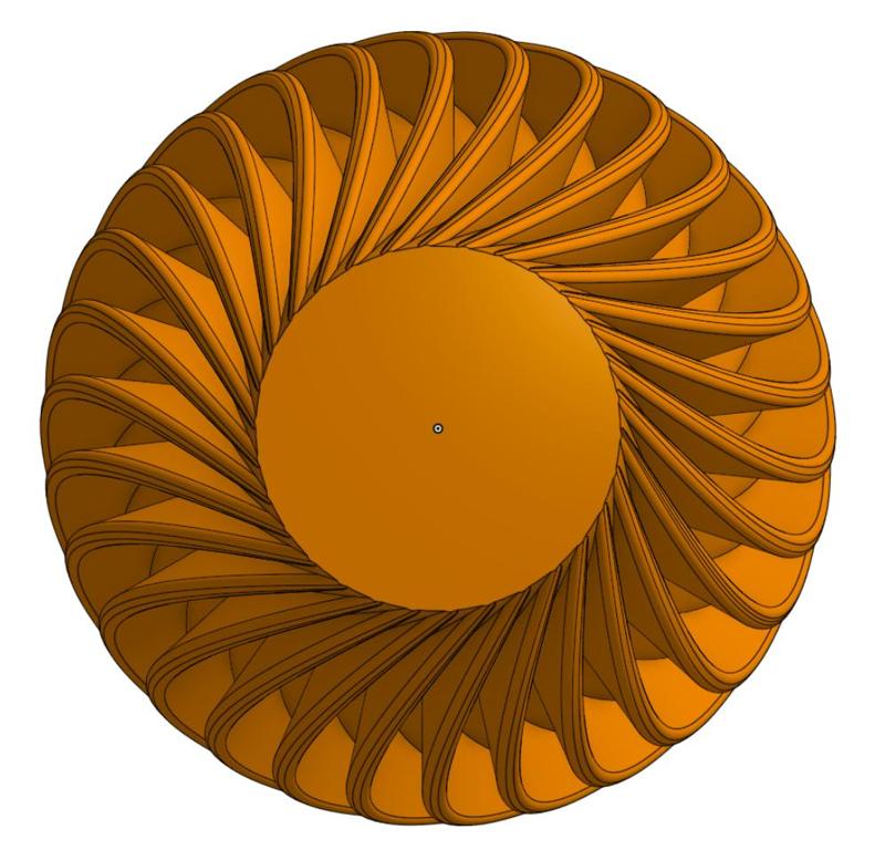 Turbine Helix Vase