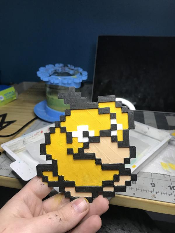 Psyduck Pixel Art