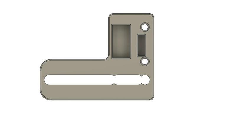 Ender 3 or equivalent Y-Stop Adjustment Bracket