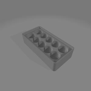 Gridfinity 10x AA Battery Holder