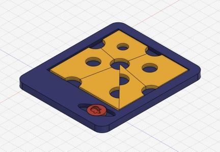 Mouse in the cheese puzzle