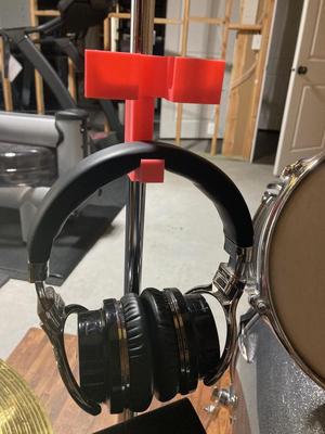 Phone + Headphone Crash Cymbal Mount