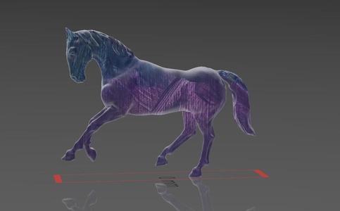 Relentless Running Horse
