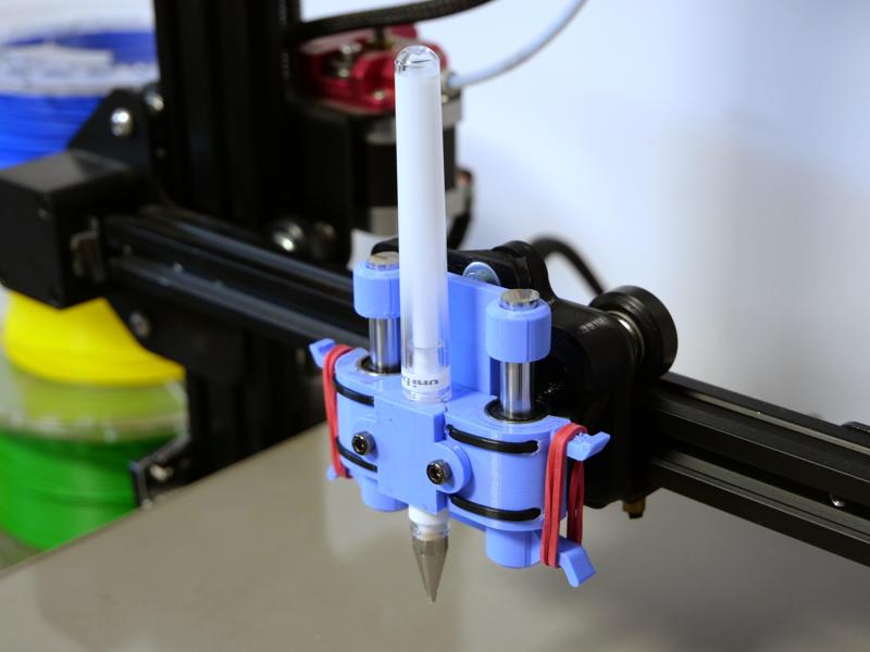 Precision Pen Mount with Linear Bearings