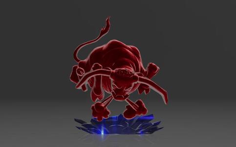 The Snorting Bull - Rapid Print 2.5D