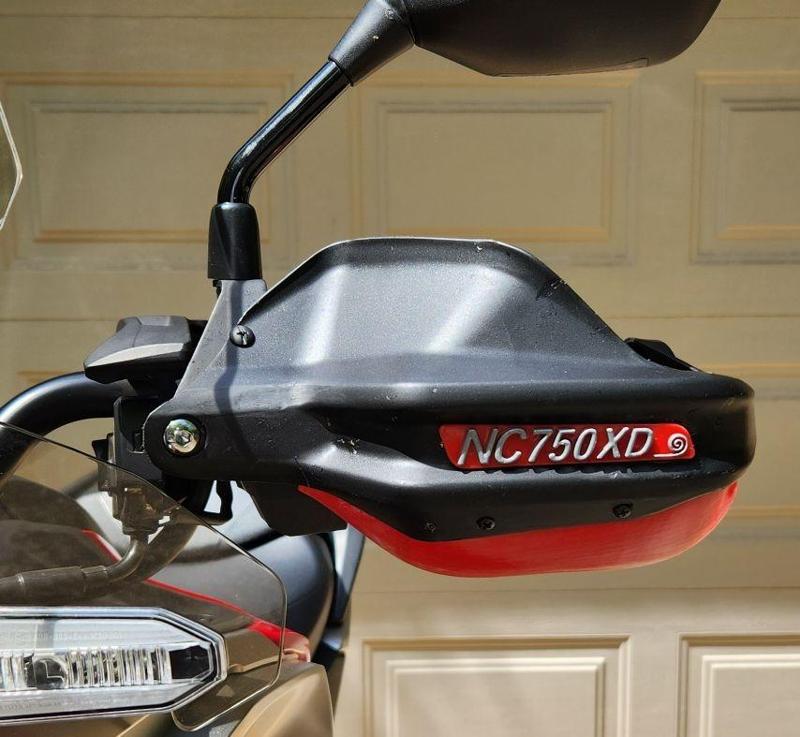 NC750XD Motorcycle Handguard Mod