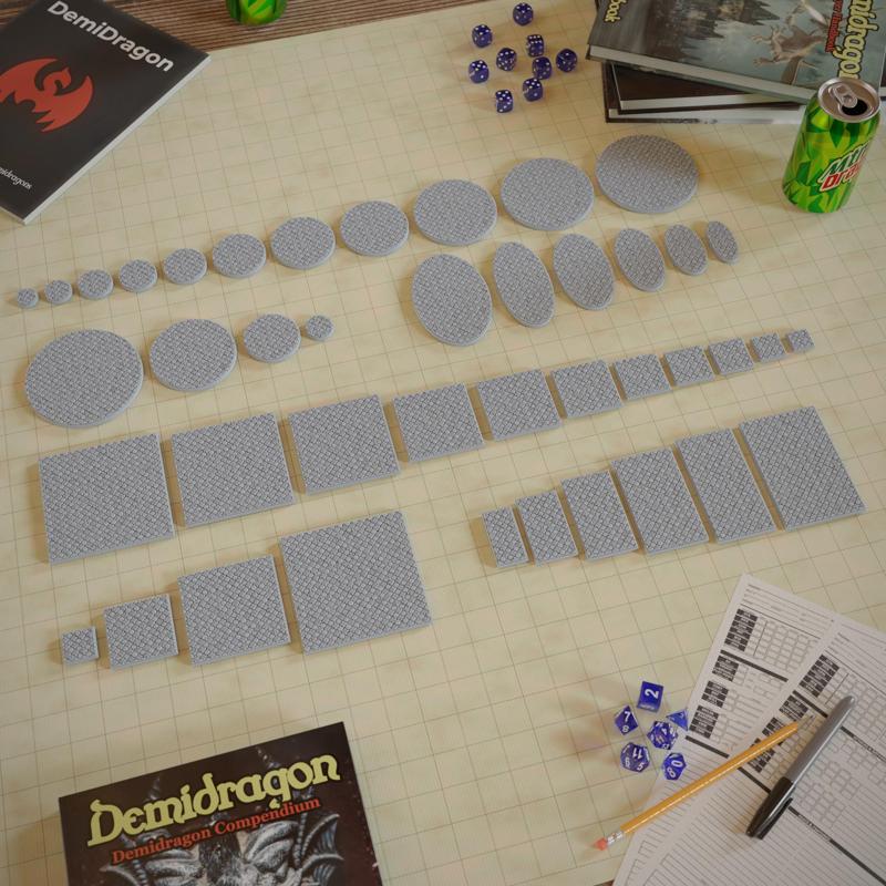 Cobblestone Brick Road Base Set 1