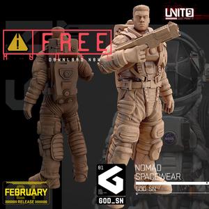 Cyberpunk - Nomad Spacewear - GOD_SN - FREE model