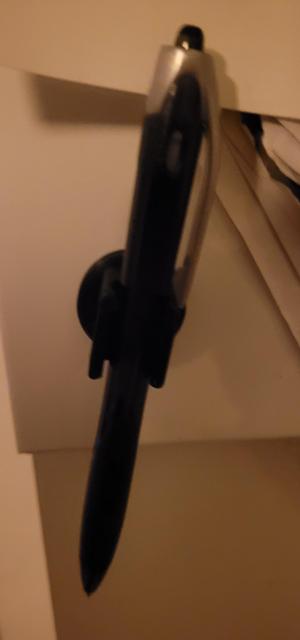 Magnetic pen holder